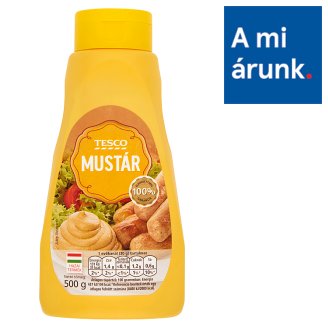 Tesco mustár 500 g