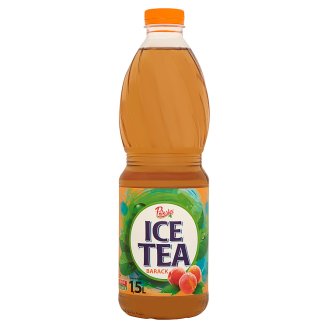 Pölöskei barack ice tea cukorral és édesítőszerekkel 1,5 l