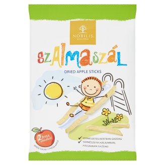 Nobilis szAlmaszál szárított héj nélküli almahasábok 25 g