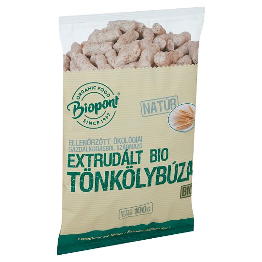 Biopont BIO natúr extrudált tönkölybúza 100 g