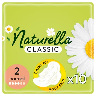 Naturella Classic Normal Camomile Egészségügyi Betét, 10 db