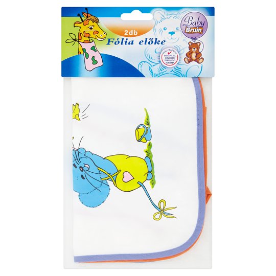 Baby Bruin Film Bib 2 pcs Tesco Online, Tesco From Home, Tesco Doboz