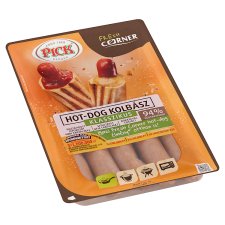 PICK Fresh Corner klasszikus hot-dog kolbász 300 g