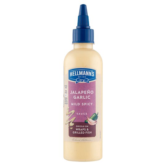 Hellmann's Jalapeño Garlic Mild Spicy Sauce 215 ml