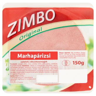 Zimbo szeletelt marhapárizsi 150 g