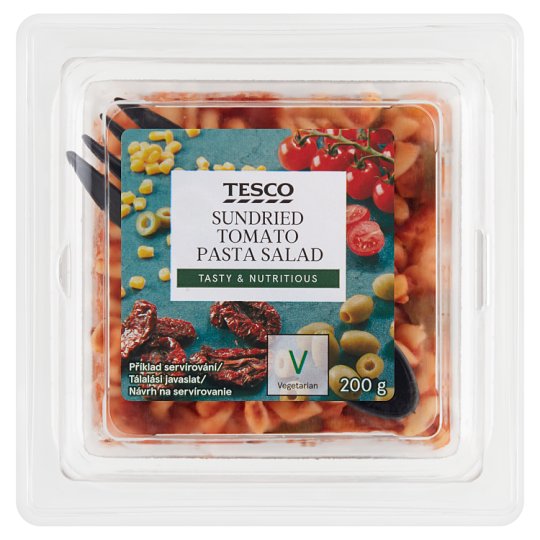 Tesco tésztasaláta szárított paradicsommal és olívabogyóval 200 g
