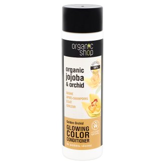 Organic Shop Arany Orchidea színkiemelő balzsam BIO jojoba és orchideakivonattal 280 ml