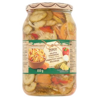 Tesco savanyított vegyes zöldségek 850 g
