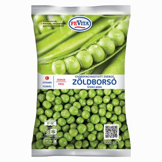 FeVita gyorsfagyasztott zsenge friss zöldborsó 1000 g