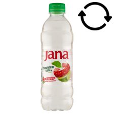 Jana eper és guava ízű, energiaszegény, szénsavmentes üdítőital 0,5 l