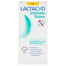 Lactacyd Intimate Shave gyengéd krém intim borotválkozáshoz 200 ml