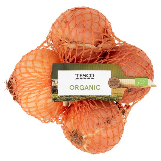 Tesco BIO vöröshagyma 500 g