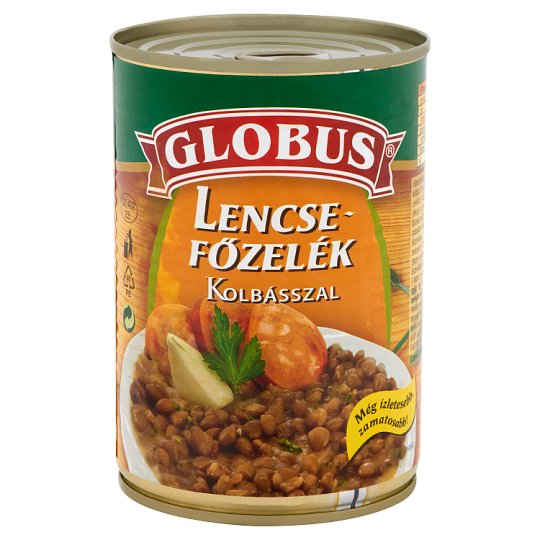 Globus Lentil Stew with Sausage 400 g