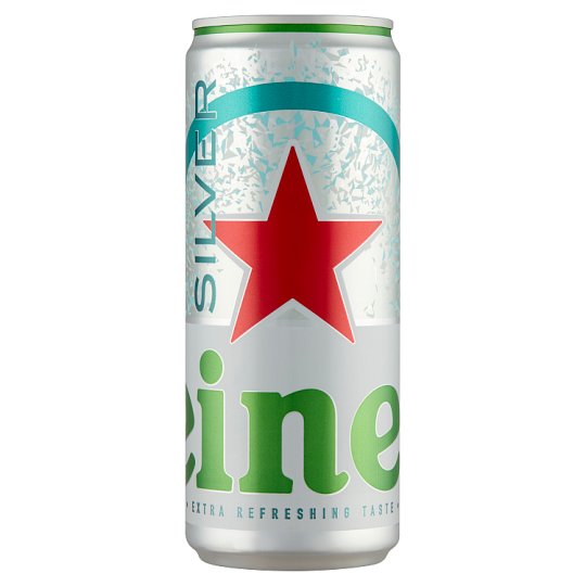 Heineken Silver világos sör 4% 330 ml doboz