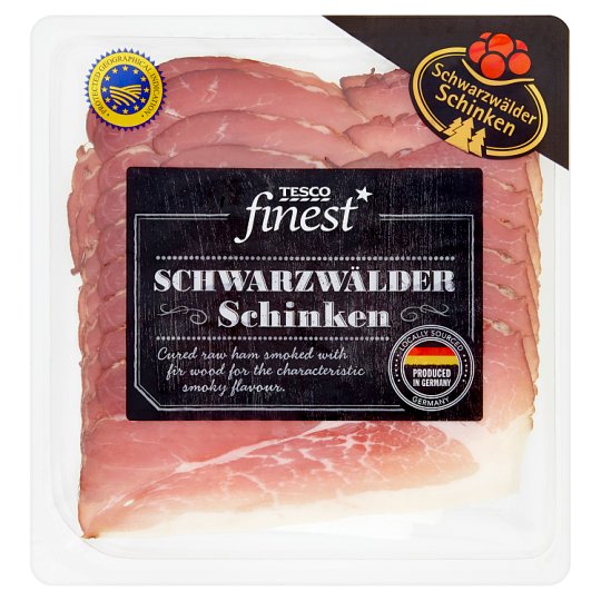 Tesco Finest Sliced, Smoked, Raw Ham 100 g Tesco Online, Tesco From