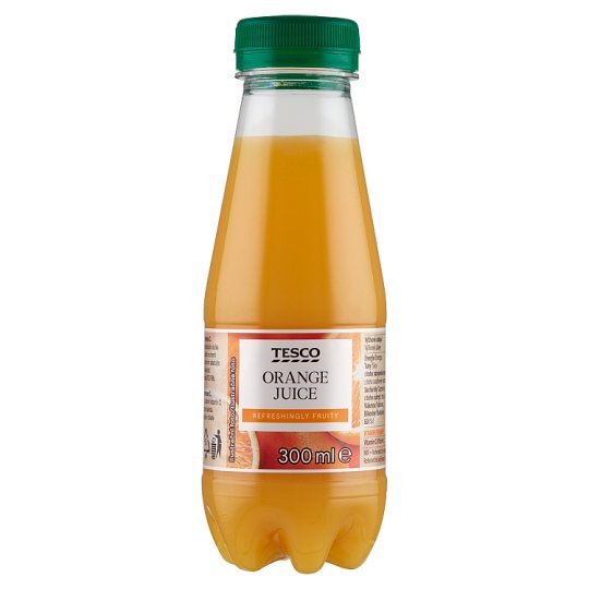 Tesco Orange Juice 300 ml Tesco Online, Tesco From Home, Tesco Doboz