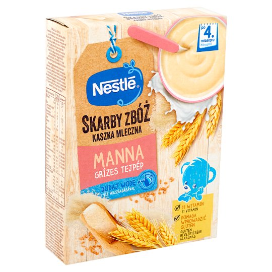 Nestlé grízes tejpép 4 hónapos kortól 250 g