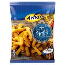 Aviko Steak Fries elősütött és gyorsfagyasztott extra vastag hasábburgonya 750 g
