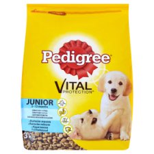 Pedigree Junior száraz állateledel közepes méretű kutyák számára csirkehússal 3 kg