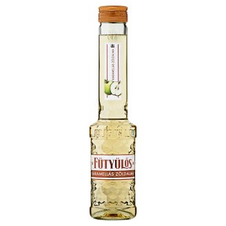 Fütyülős karamellás zöldalma likőr 30% 0,5 l