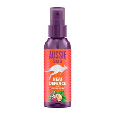 Aussie SOS Heat Defence Leave In Spray 100ml for Heat Protection & 100 Hours of Hydration