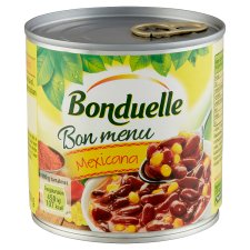Bonduelle Bon Menu Mexicana Red Bean with Corn in Mild Mexican Sauce 430 g