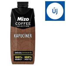 Mizo Coffee Selection Kapucíner UHT zsírszegény kávés tej 250 ml