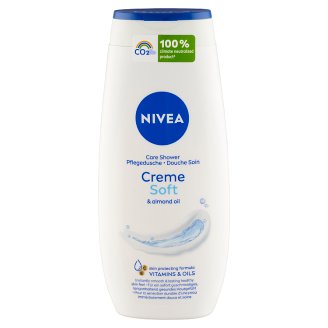 NIVEA Creme Soft ápoló krémtusfürdő 250 ml