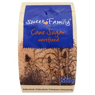 Sweet Family finomítatlan nádcukor 500 g