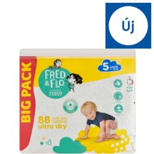 Fred & Flo 5 Junior 11-18 kg Nappies 88 pcs