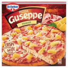 Dr. Oetker Guseppe Pizza Hawaii gyorsfagyasztott pizza sonkával és ananásszal 415 g