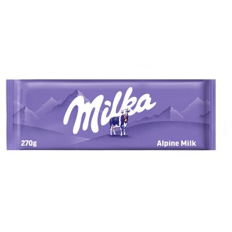 Milka alpesi tejcsokoládé 270 g