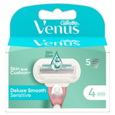 Gillette Venus Deluxe Smooth Sensitive Borotvabetét x4