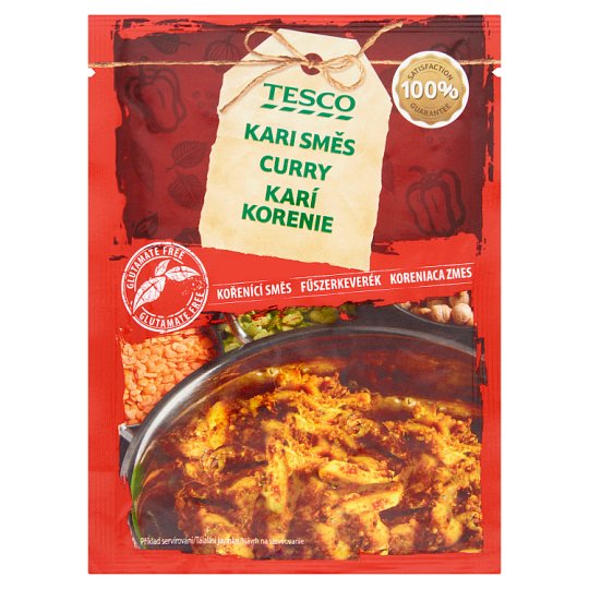 Tesco curry fűszerkeverék 25 g