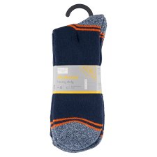 F&F 4 Pack Workwear Sock Navy 9 to 12