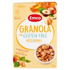 Emco Gluténmentes granola mézzel & mogyoróval 340 g