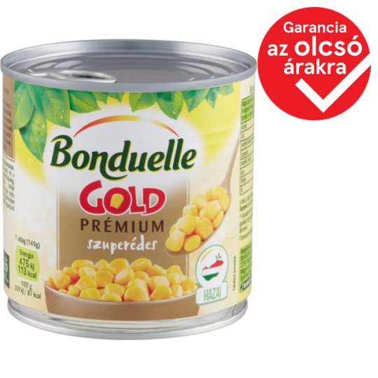 Bonduelle Gold Prémium szuperédes csemegekukorica 340 g