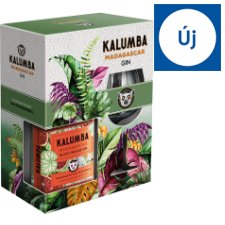 Kalumba Madagascar Blood Orange gin 37,5% 0,7 l + 1 Pohár 