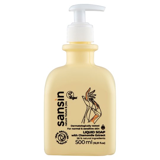 Sansin Liquid Soap with Chamomile Extract 500 ml