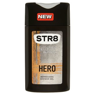STR8 Hero frissítő tusfürdő 250 ml