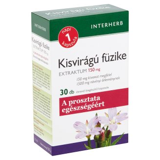Interherb Napi1 Kisvirágú Füzike Extraktum 150 mg étrend-kiegészítő kapszula 30 db 13,7 g