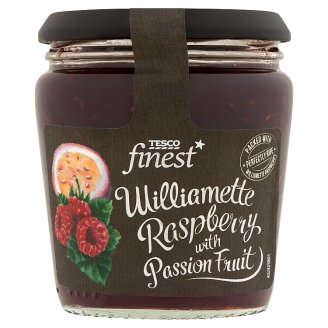 Tesco Finest málna dzsem maracujalével 340 g