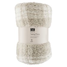 F&F Home Teddy Check Graphite takaró 130 cm x 180 cm