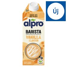 Alpro Barista Vanilla Flavour Oat & Soya Drink with Calcium 750 ml