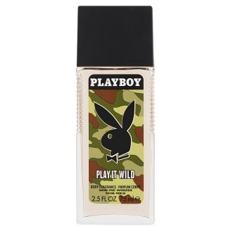 Playboy Play It Wild hajtógáz nélküli pumpás parfüm dezodor férfiaknak 75 ml