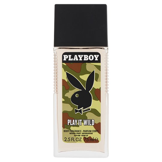 Playboy Play It Wild hajtógáz nélküli pumpás parfüm dezodor férfiaknak 75 ml