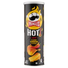 Pringles Hot Flamin' sajt és chili ízesítésű sós snack 160 g