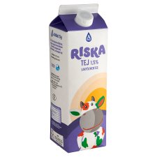 Riska ESL zsírszegény, laktózmentes tej 1,5% 1 l