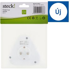 Steck! 3-Plug Power Strip