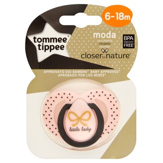 Tommee Tippee Closer To Nature hagyományos cumi 6-18 hónapos korig